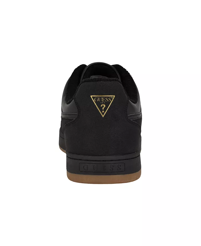 Мужские модные кроссовки Teylar Low Top на шнуровке GUESS, черный — фото 3