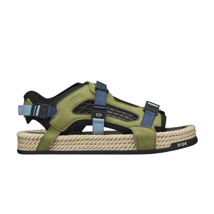 

Сандалии Dior Atlas Sandal Green Beige, зеленый