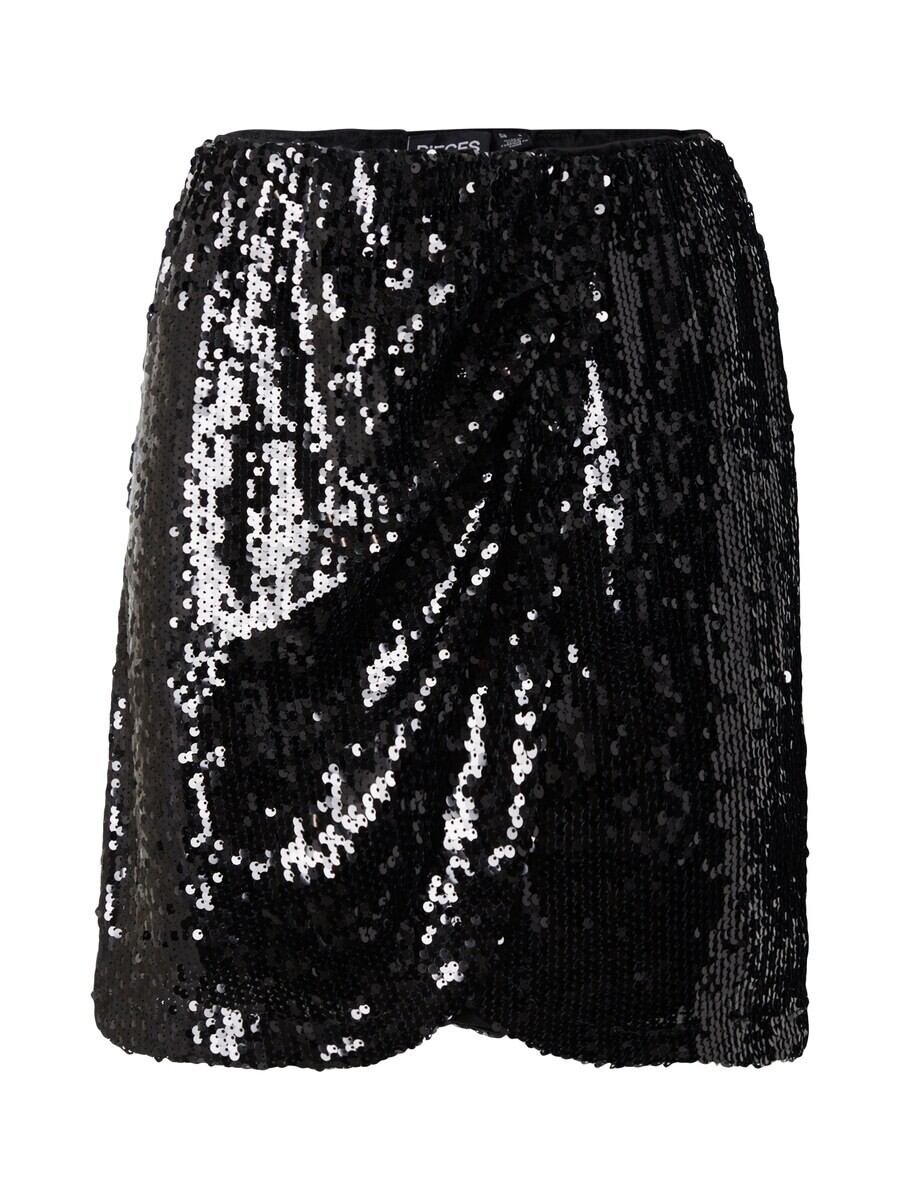 

Юбка мини PIECES Skirt PCROME, черный
