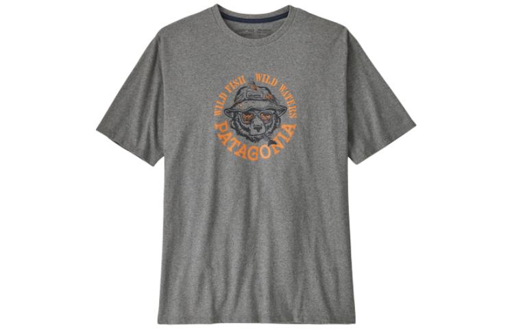 Футболка Patagonia Responsibili Tee, цвет Crushed Heather/GLH — фото 3