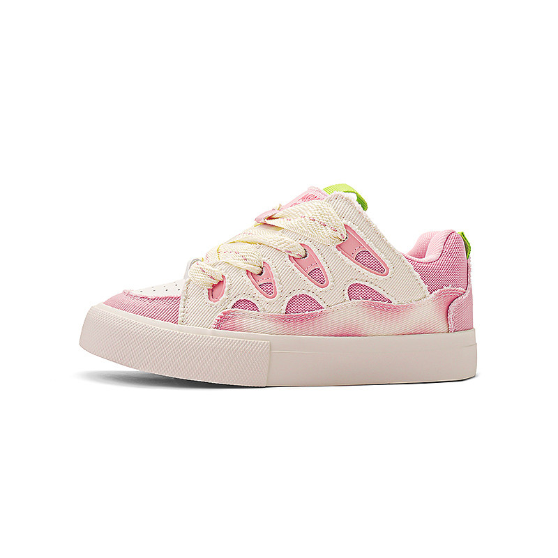 

MINISO Низкие скейтерские кроссовки унисекс персиково-розовые, цвет Peach Pink