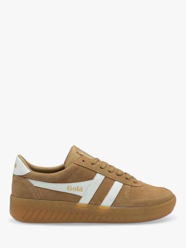 

Классические замшевые кроссовки grandslam Gola, цвет Light Caramel/ White/Gum