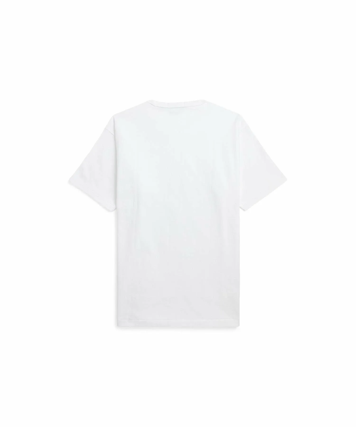 Футболка большого размера с карманом из джерси Polo Ralph Lauren, 100 White — фото 2