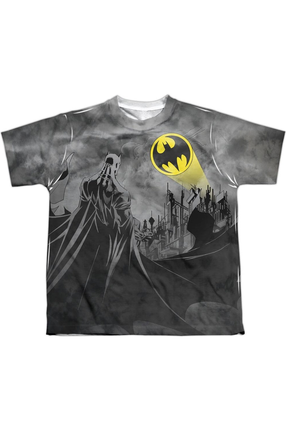 

Футболка с коротким рукавом для детей Batman Heed The Call Gildan, белый