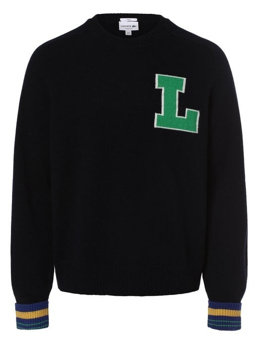 

Вязаная кофта Lacoste, синий