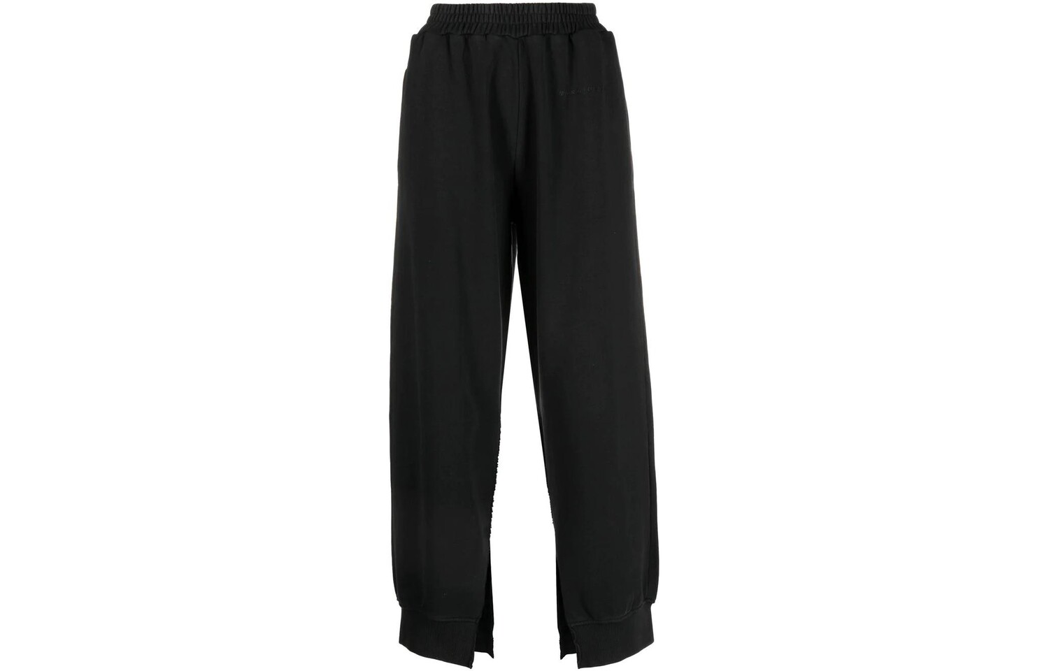 

Трикотажные спортивные штаны женские черные Mm6 Maison Margiela