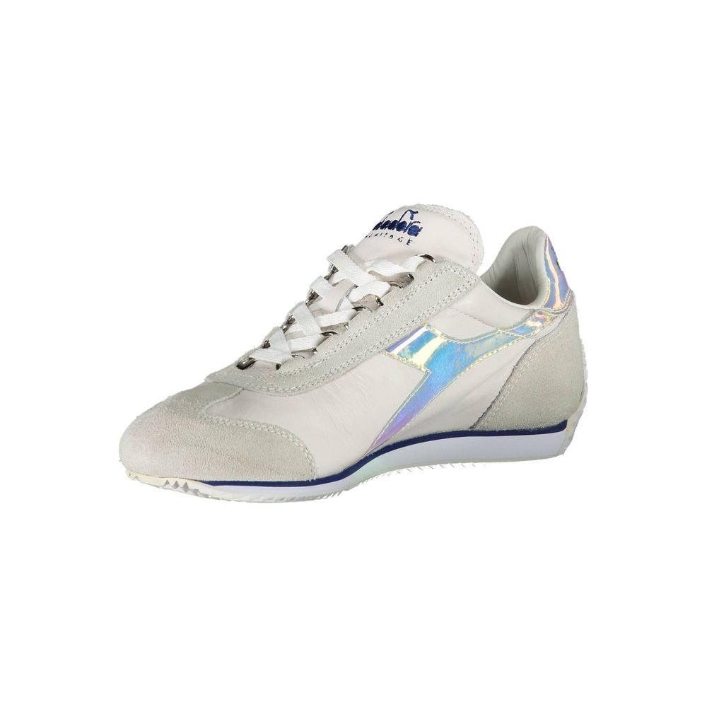 Диадоры Кожаные Женские Кроссовки Diadora, белый — фото 3