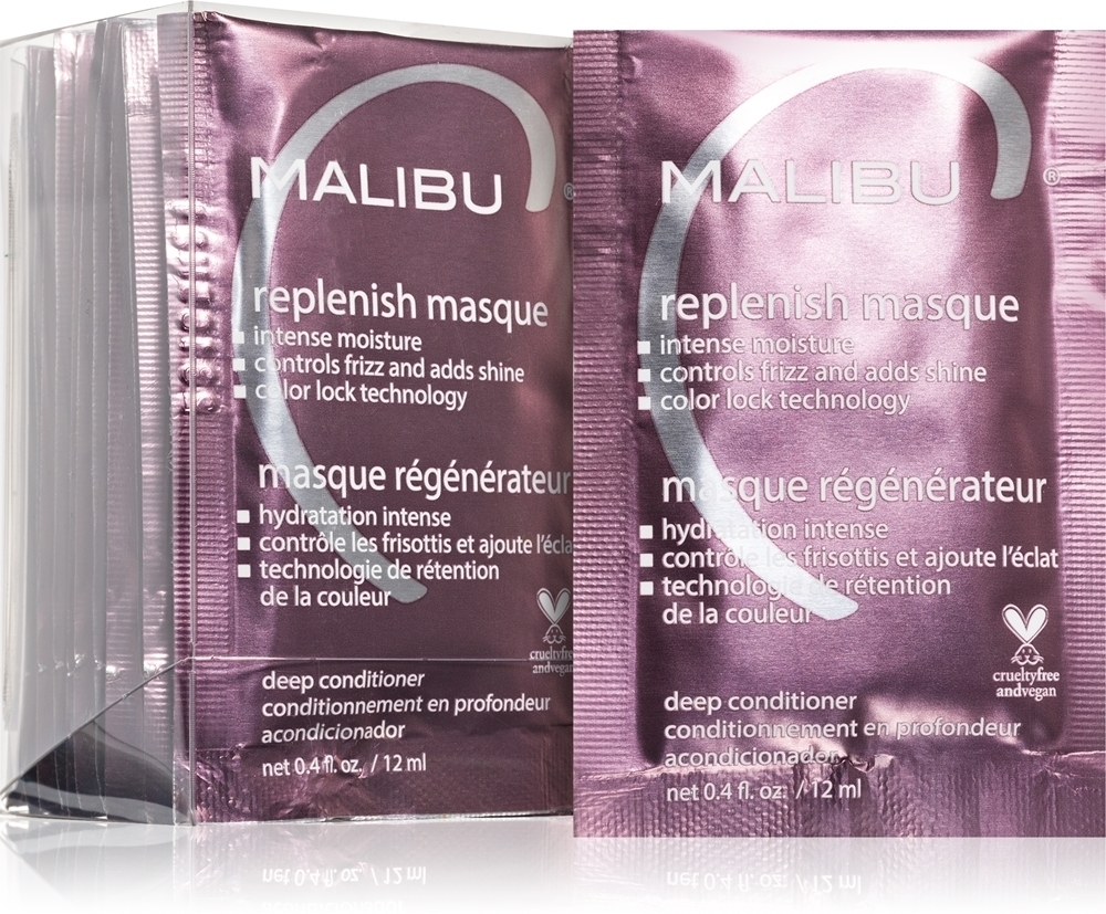 

Маска для волос Replenish Masque Malibu C, 12× 12 мл