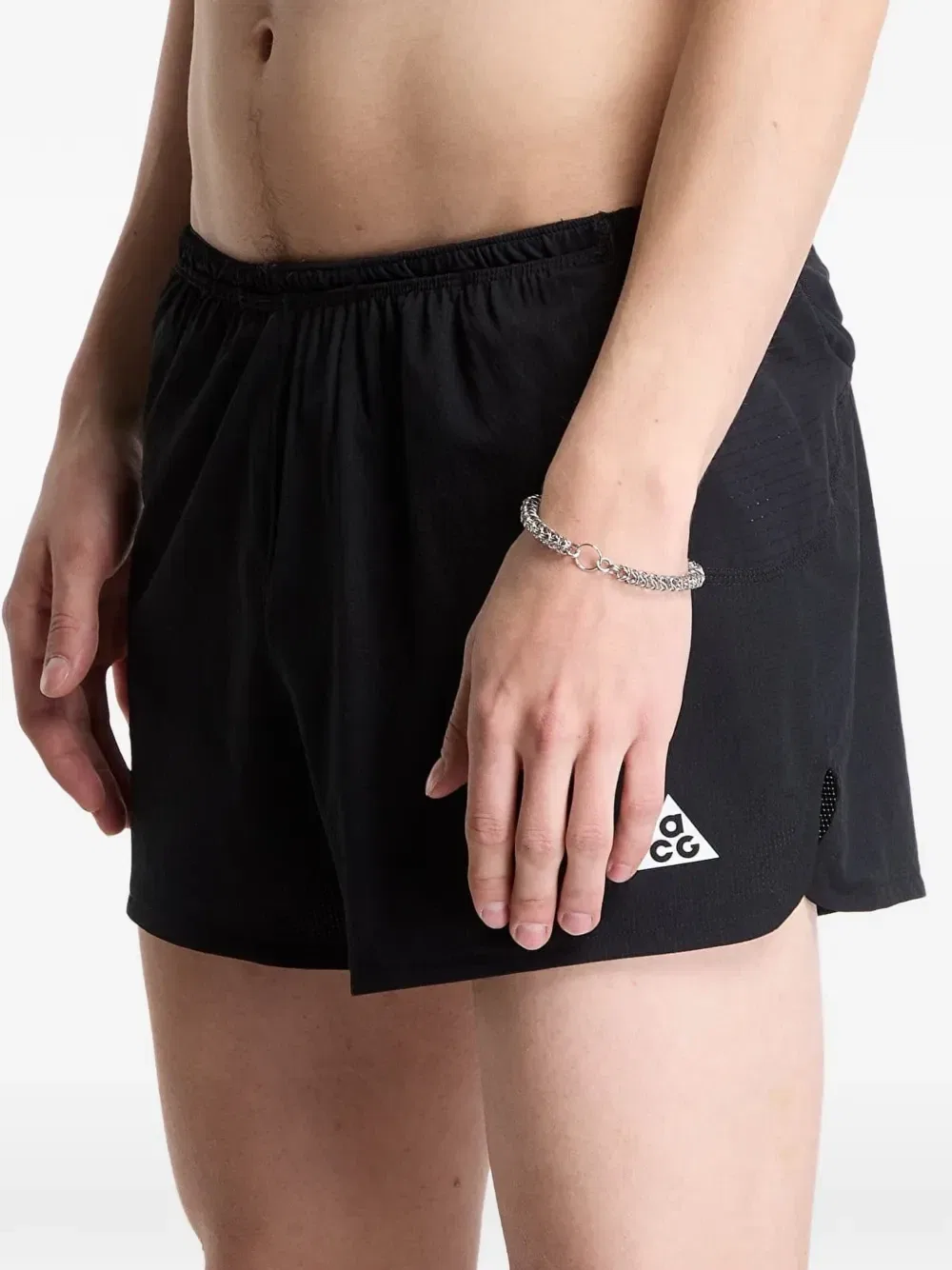 Беговые шорты Trailwind Nike, черный — фото 4