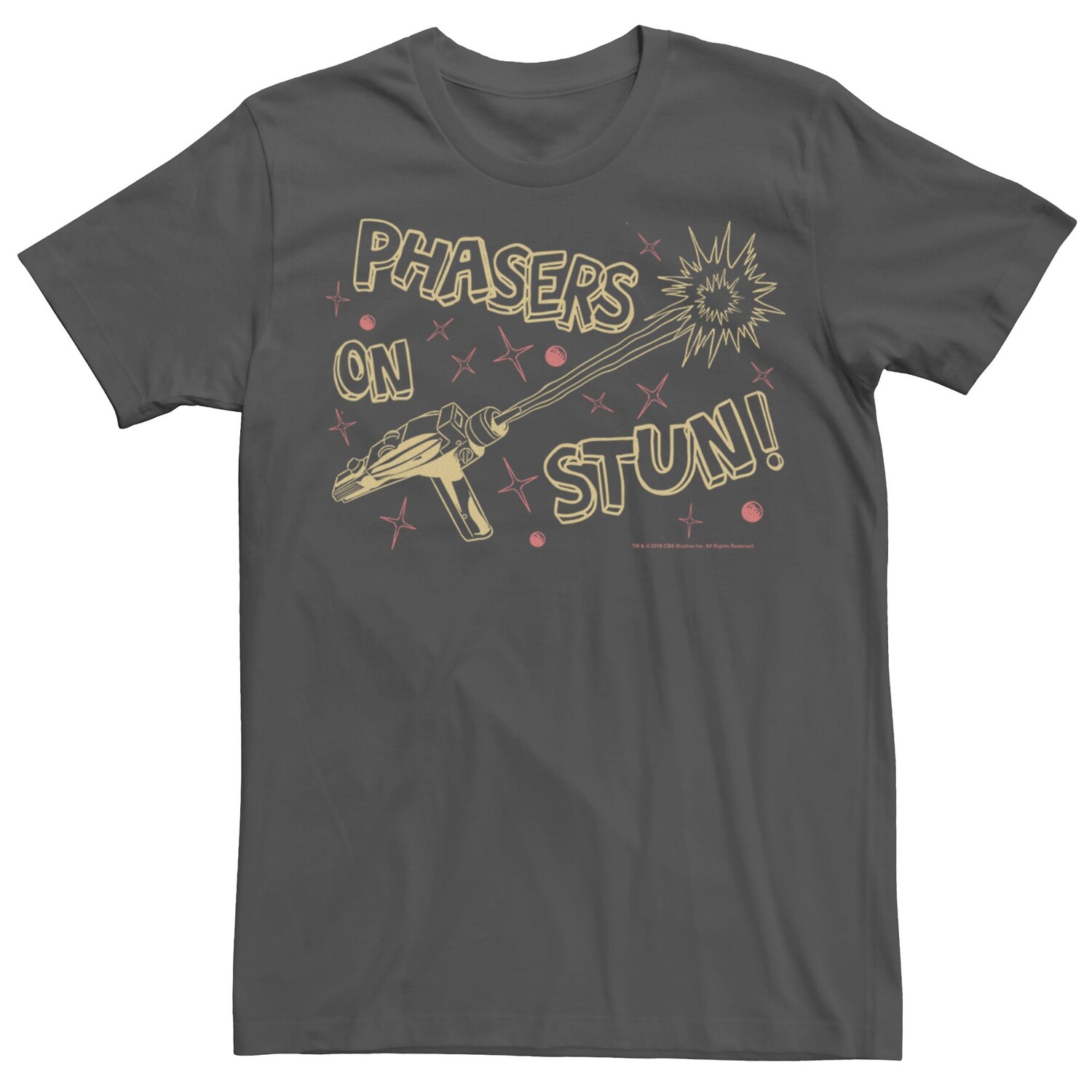 

Мужская футболка Star Trek The Original Series Phasers On Stun Tee Licensed Character