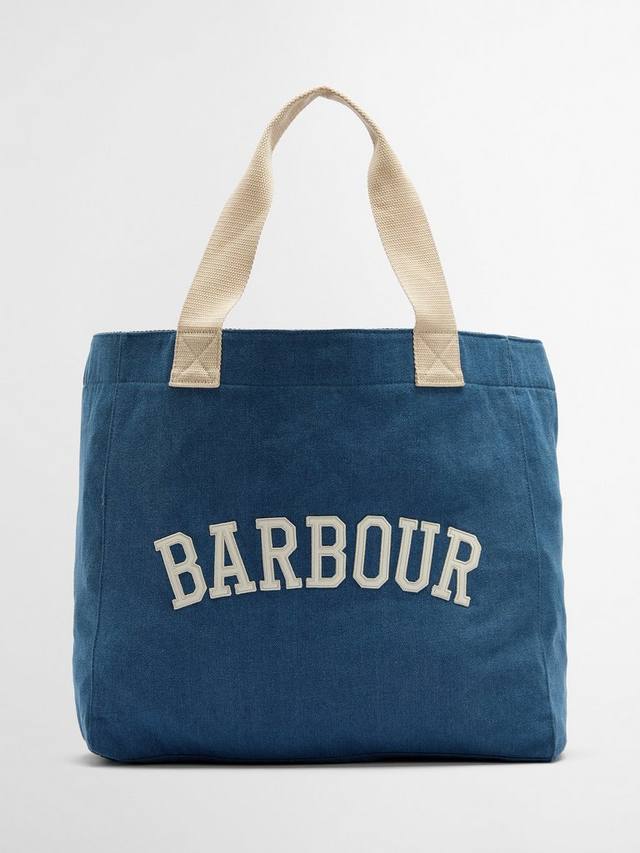 

Сумка-тоут Emily Logo из денима Barbour, Denim