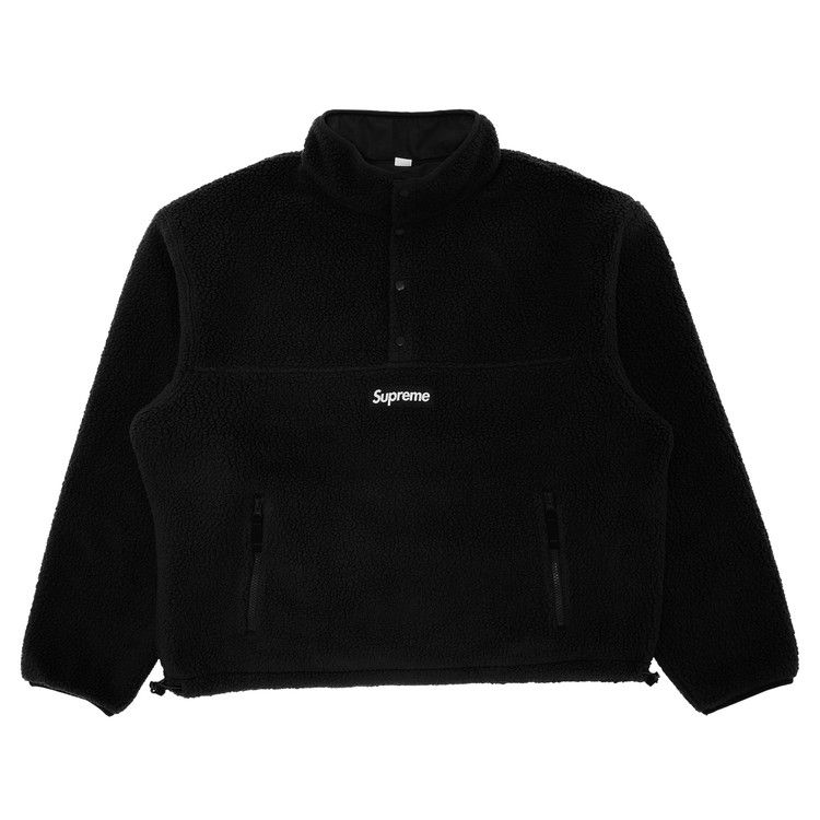 

Куртка Supreme Polartec Shearling Reversible Pullover, Black