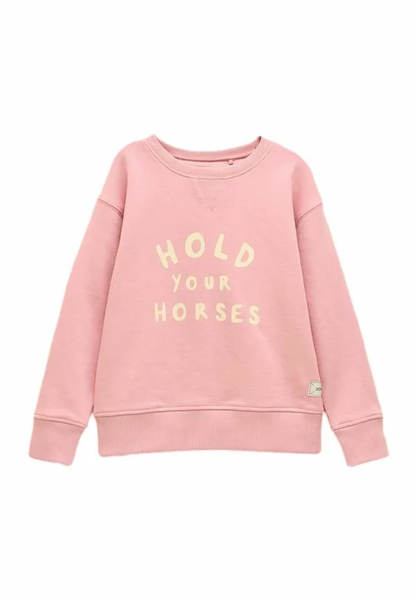 Толстовка с круглым вырезом и надписью sundaze, стандартного кроя. Joules, Light Pink