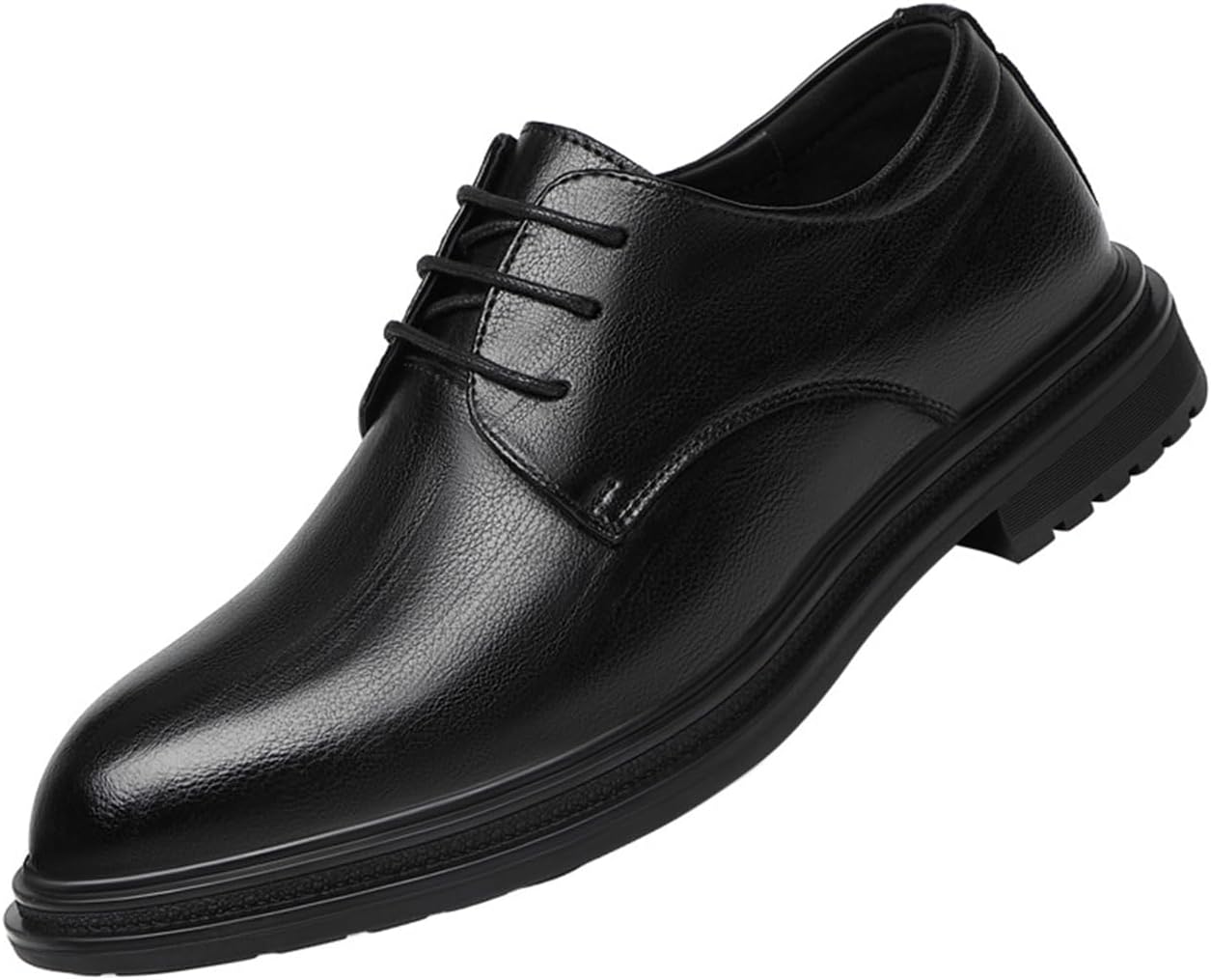 

Мужские туфли-лифты VIBLiSS с увеличением роста на 8 см, легкие незаметные ботинки для повышения роста, модные оксфорды, черный