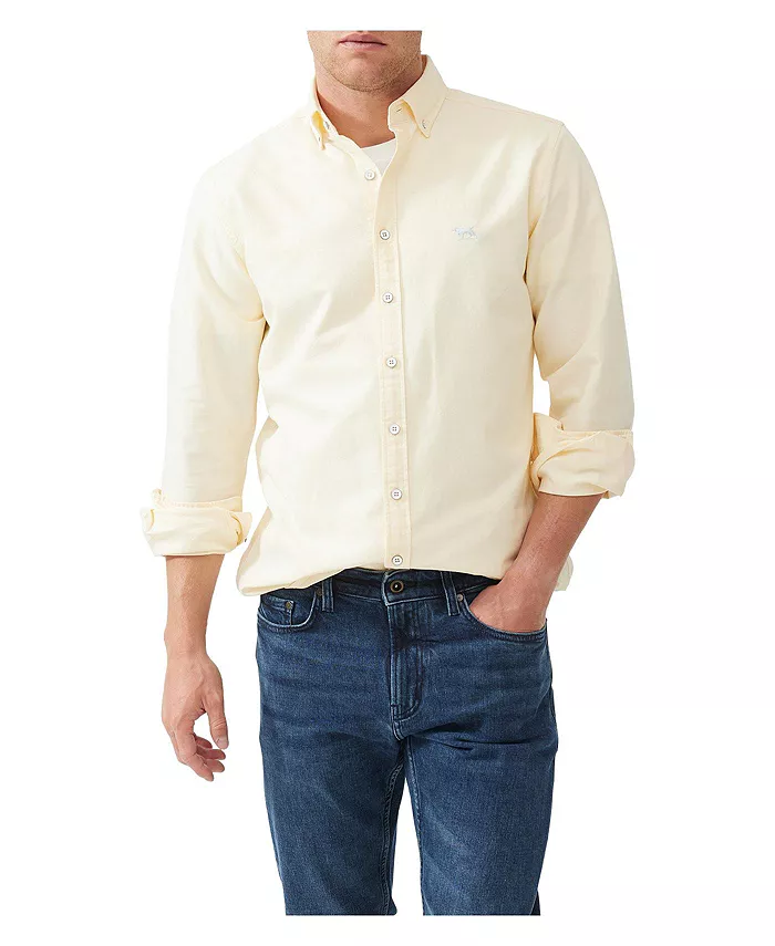

Мужская рубашка Gunn Oxford Sports Fit Rodd & Gunn, желтый
