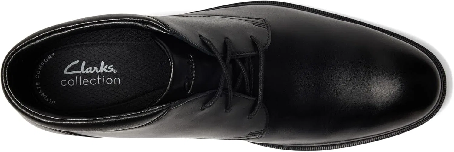 Ботинки Clarks Steadwell Mid, Black Leather — фото 2
