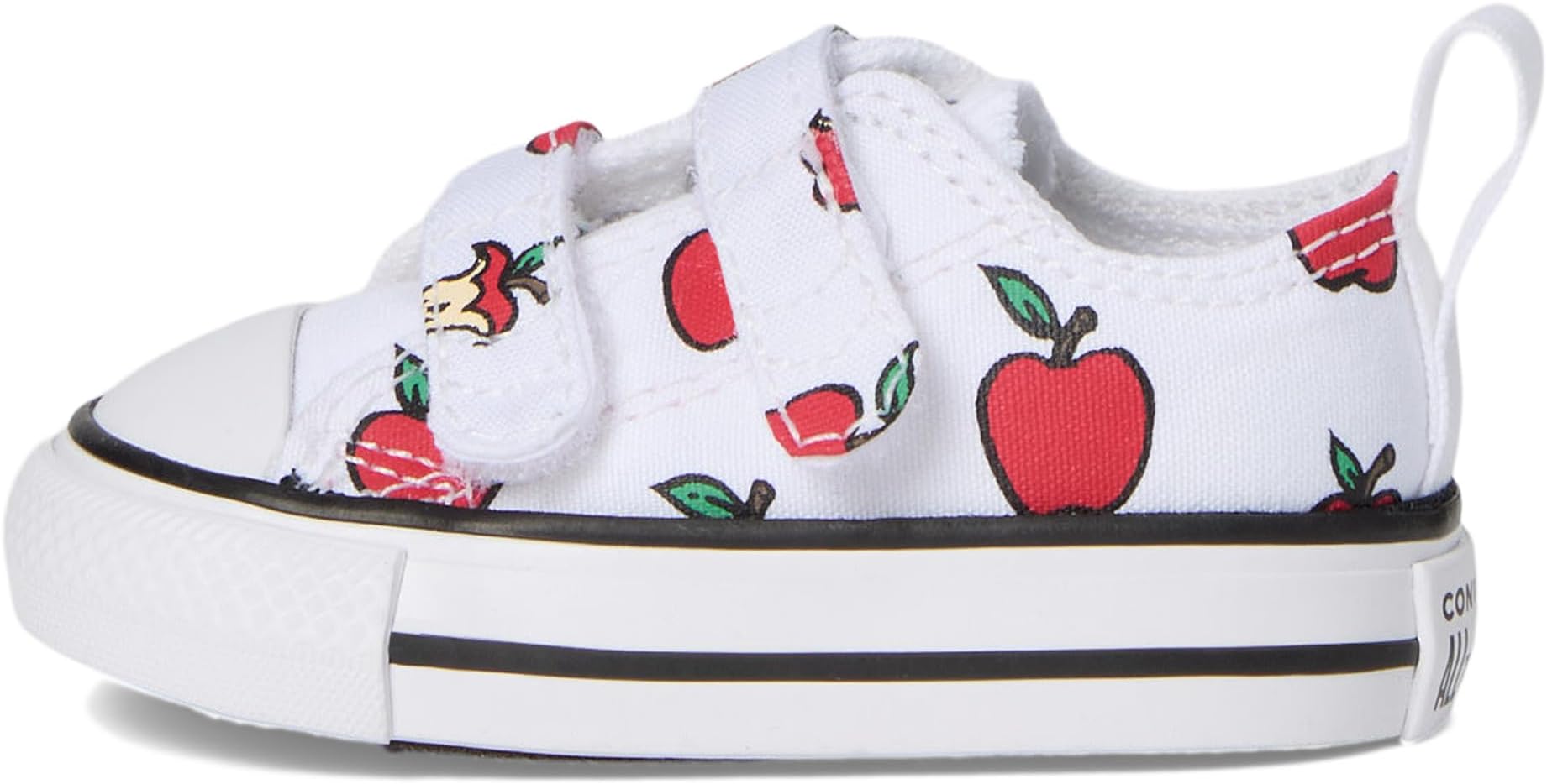 Кроссовки Converse Kids Chuck Taylor All Star Allover Apples Easy On, цвет White/Red/Black — фото 4