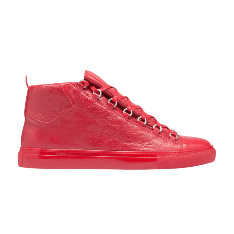 

Кроссовки Balenciaga Arena High 'Shiny Red', красный