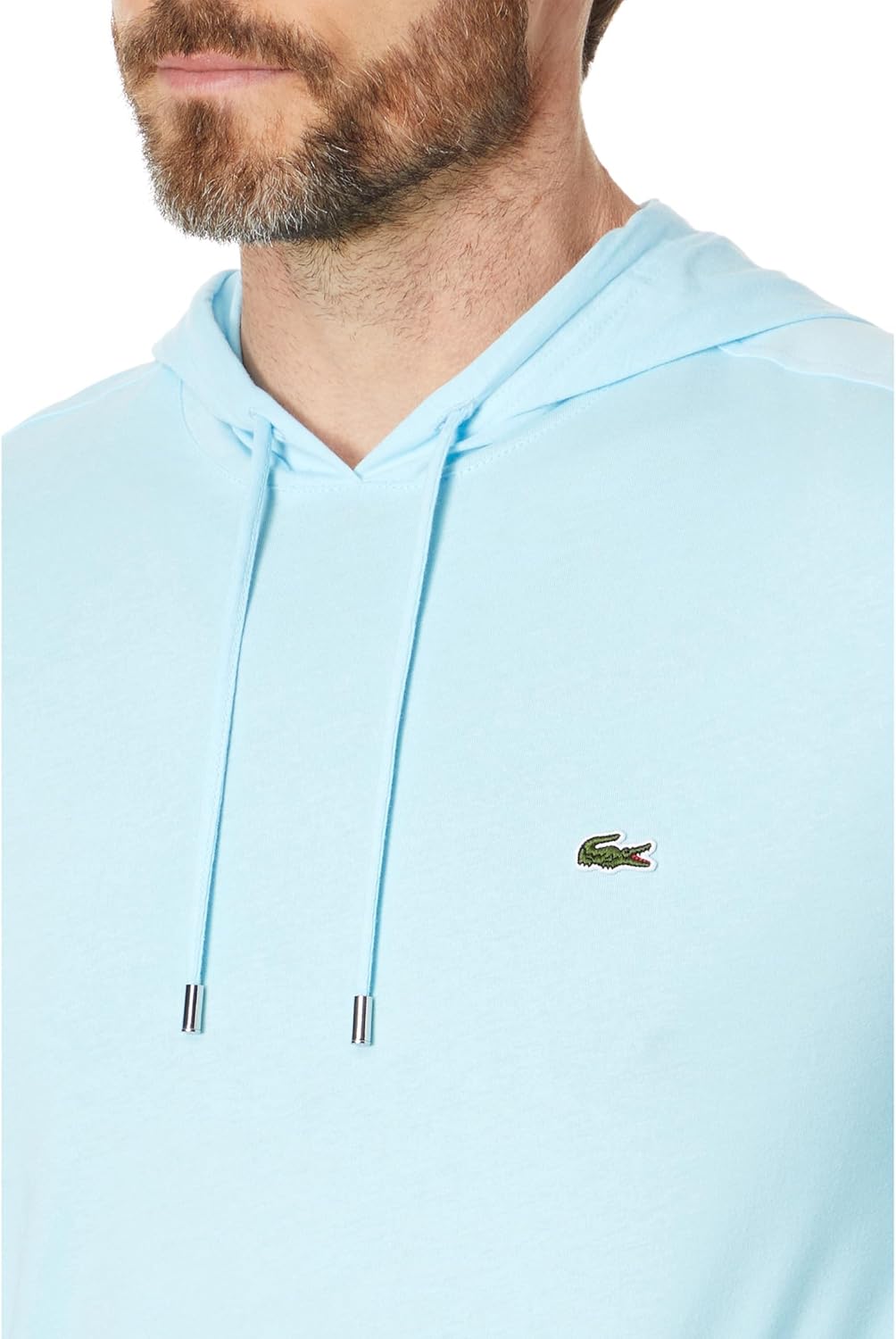 Lacoste толстовка с длинным рукавом и центральным карманом, футболка-джерси, Th9349, Agrion — фото 3