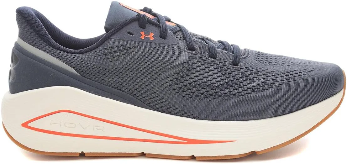 Мужские кроссовки Under Armour HOVR Sonic 7, серый/белый/темно-синий — фото 3