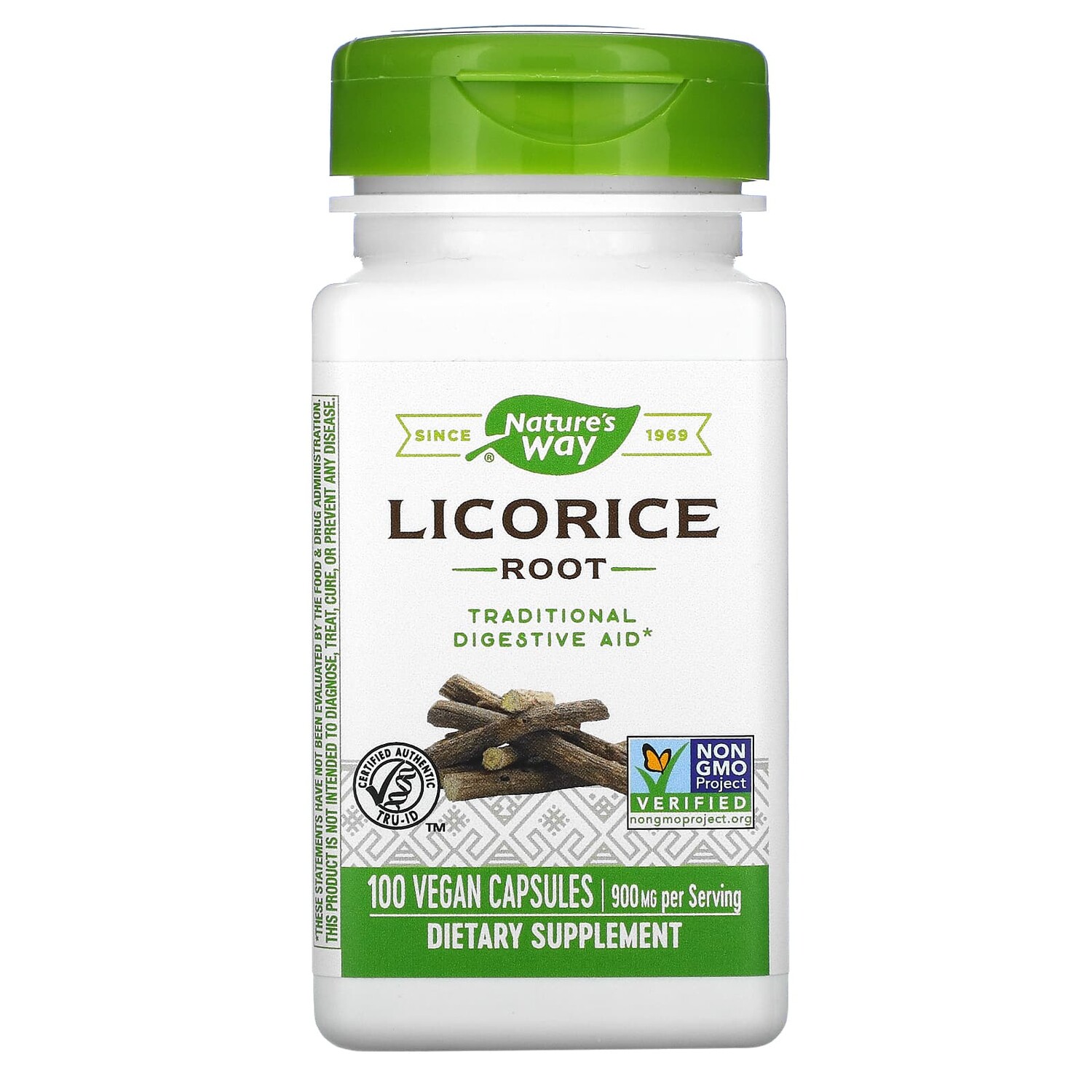 

Nature's Way Корень лакрицы 450 мг 100 капсул в растительной оболочке