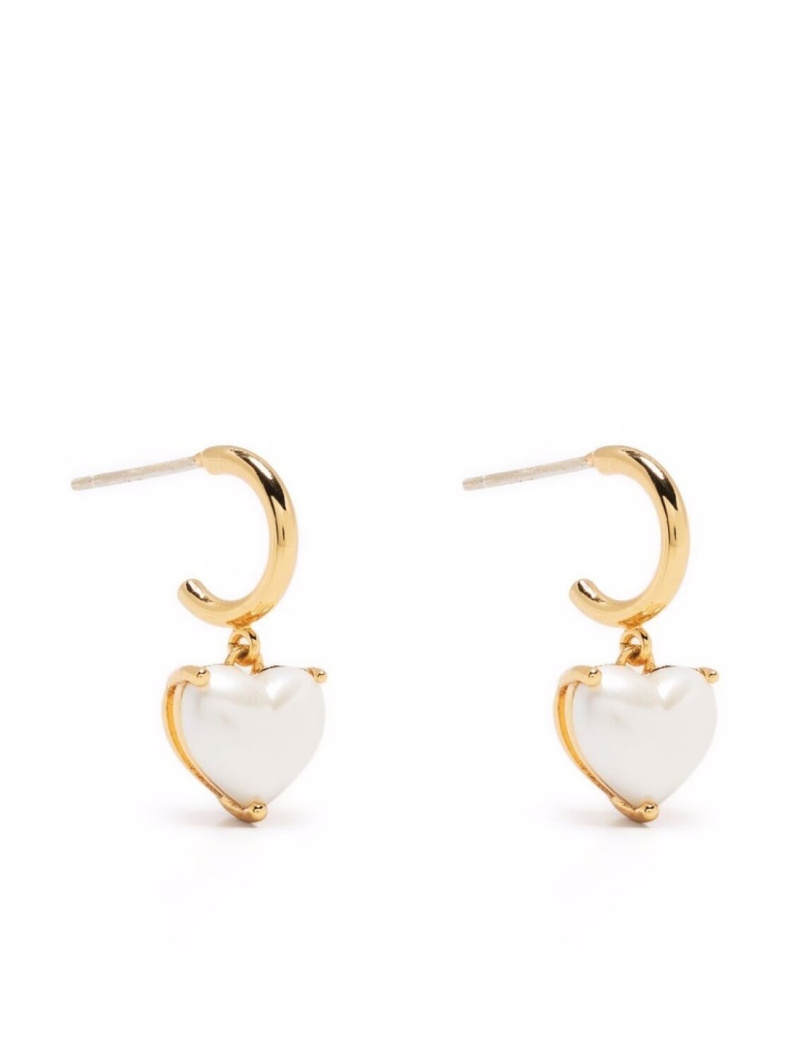 

Kate Spade серьги-хагги с жемчугом, золотой
