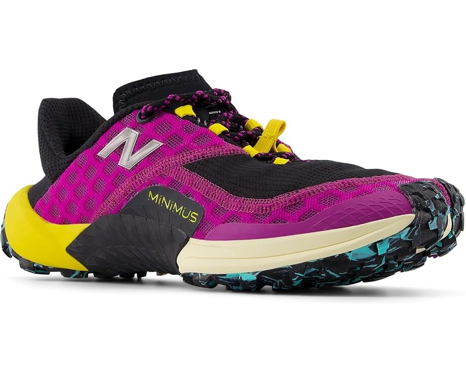 Кроссовки New Balance Minimus Trail, цвет Purple Fuchsia/Black