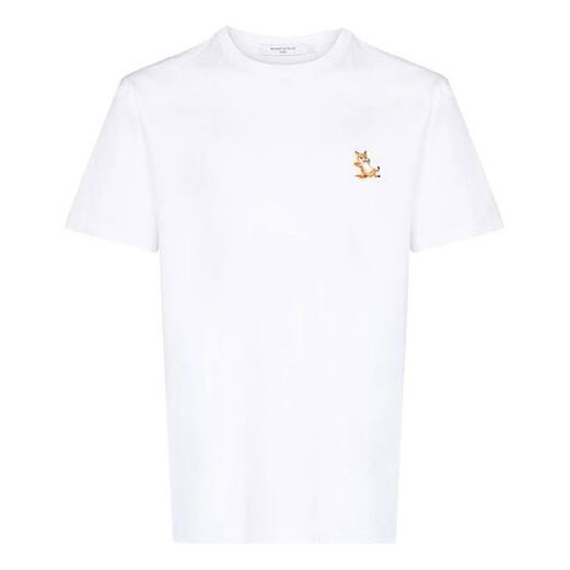 

Футболка maison kitsune chillax fox patch classic t-shirt 'white' Puma, белый