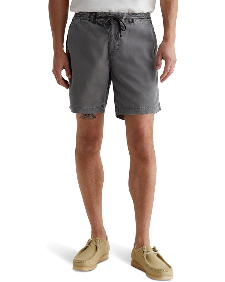 

Шорты AG Jeans Oliver Relaxed Drawstring Short, цвет Sulfur Storm Grey