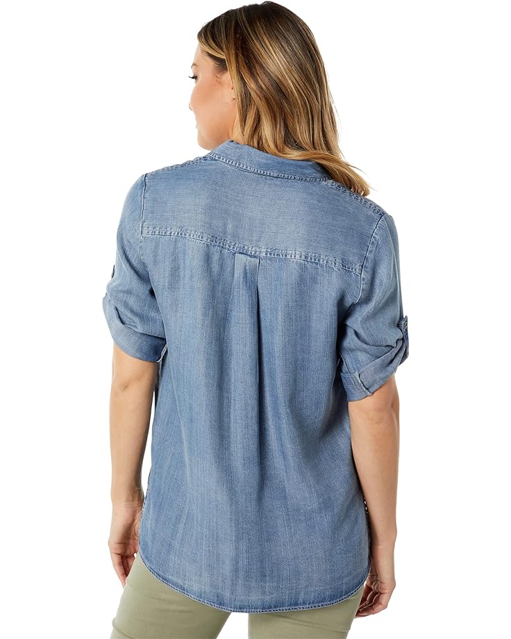 

Блуза Lisette L Montreal Joanie Denim Button Front Blouse, цвет Denim Blue