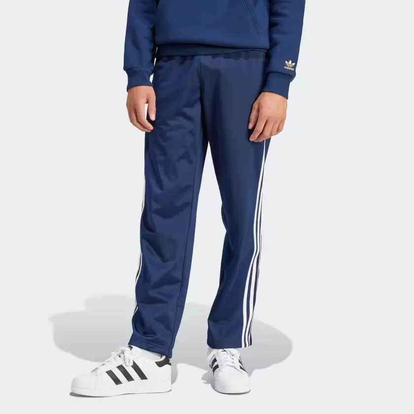 Классические мужские спортивные штаны Firebird Knit темно-синего цвета Adidas Originals, темно-синий — фото 2