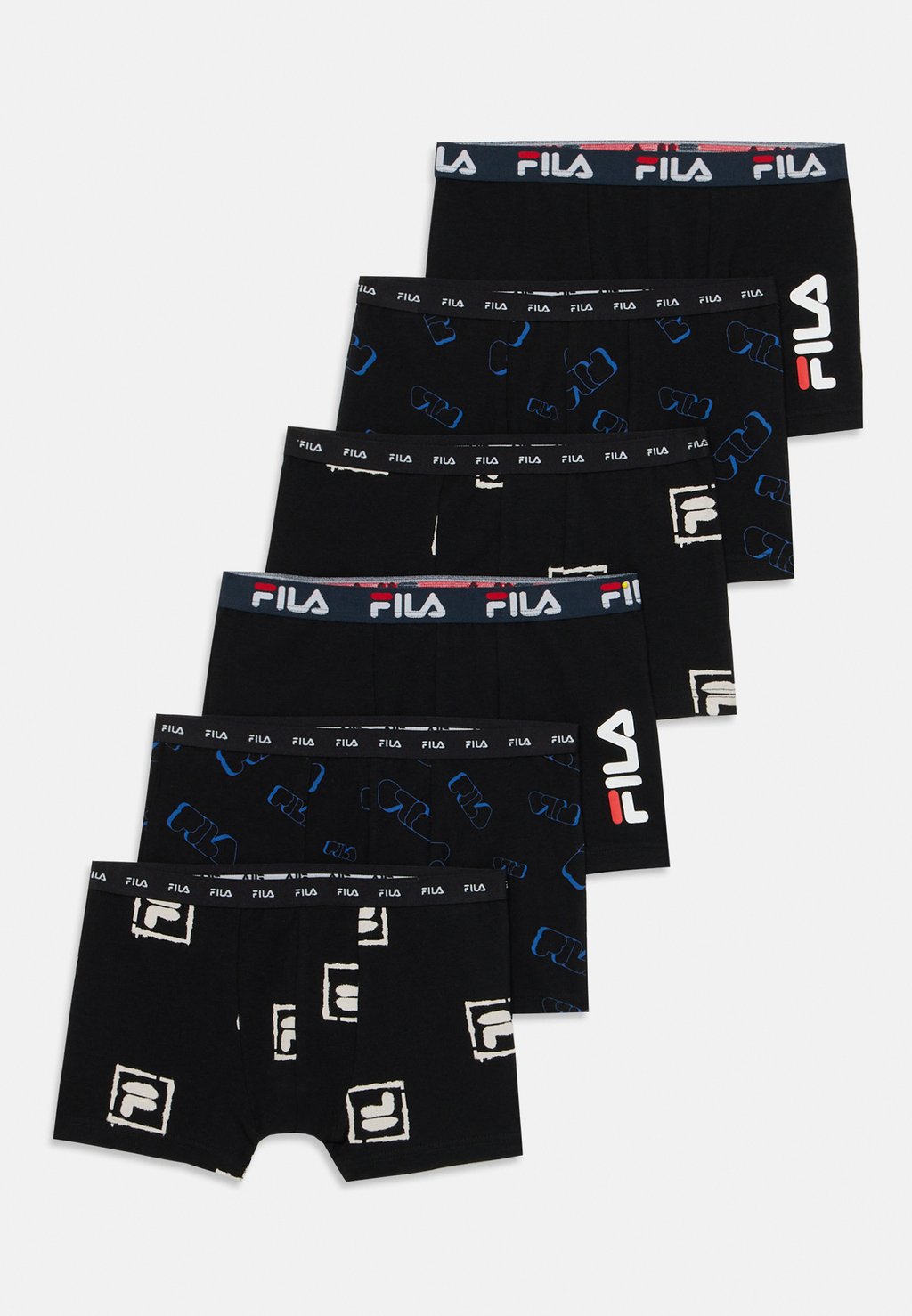 

Боксеры JUNIOR 6 PACK Fila, черный