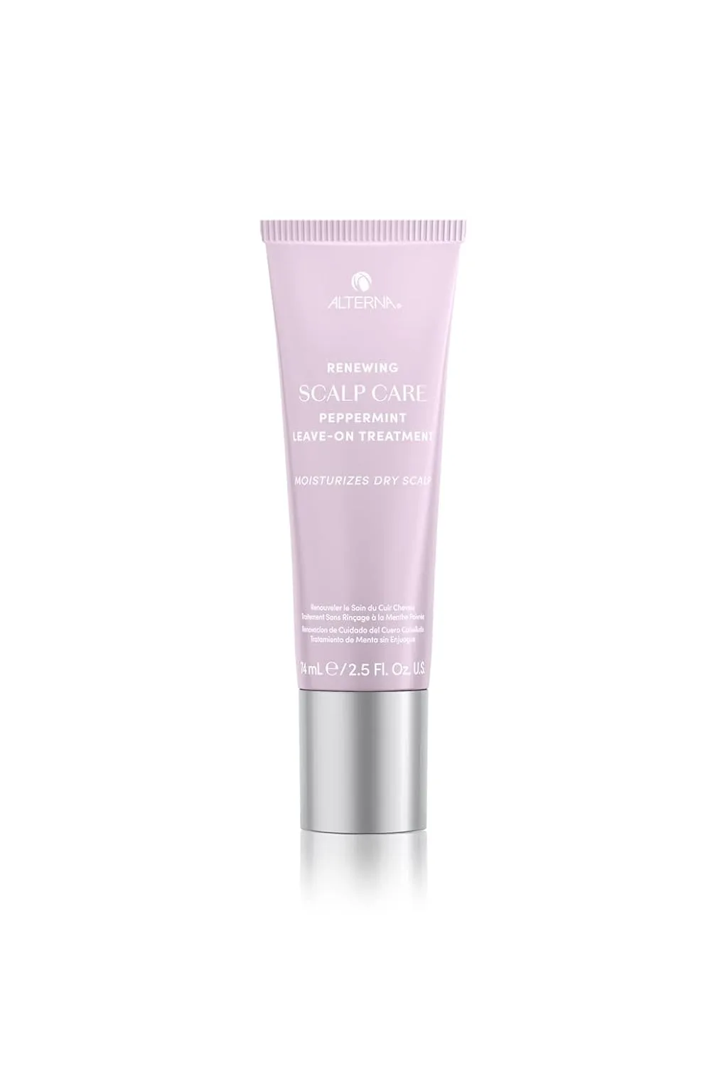 Alterna Haircare Renewing Scalp Care Peppermint Leave on Scalp and Hair Treatment, 2.5 Fl Oz. Легкое и быстро впитывающееся средство для увлажнения и освежения кожи головы.