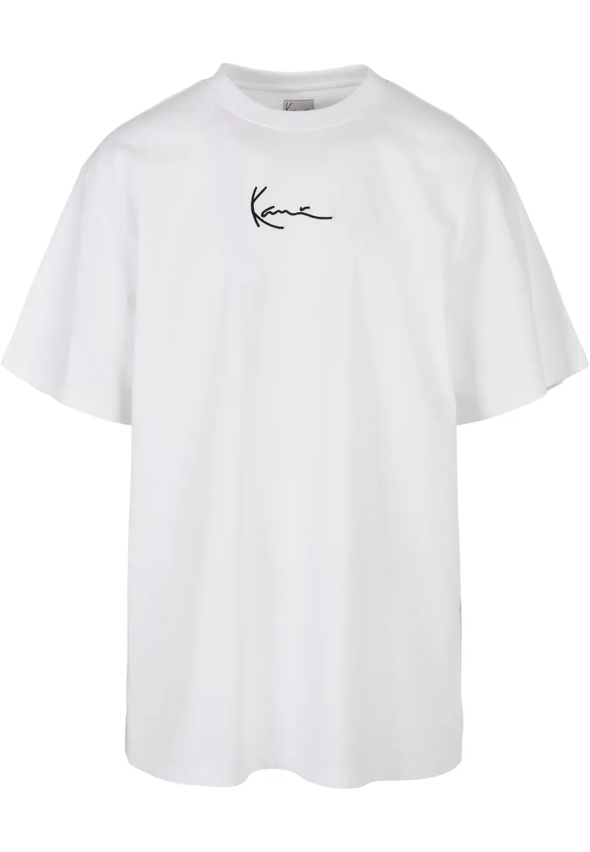 

Рубашка с короткими рукавами Karl Kani " Karl Kani Men's KKMQ12002 SMALL SIGNATURE TEE WHT", белый