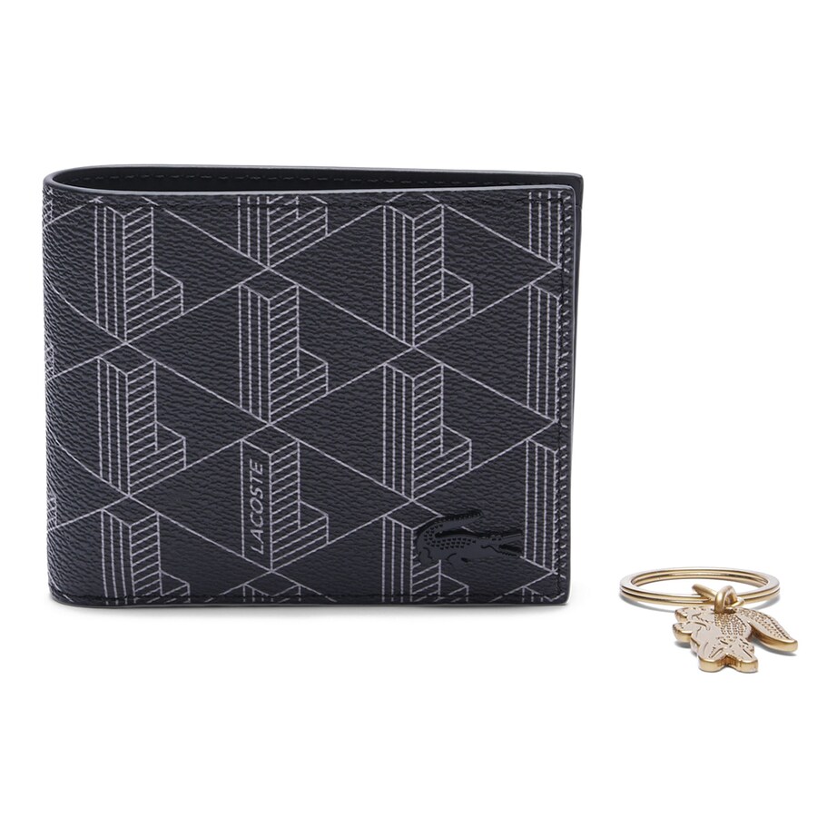 

Кошелек LACOSTE, Anthracite/Light grey