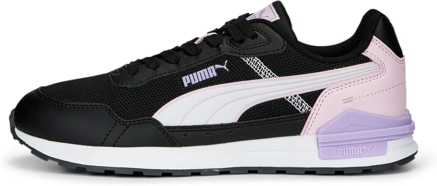 Мега-кроссовки PUMA Herren Graviton, Puma Black Puma White Vivid Violet Pearl Pink