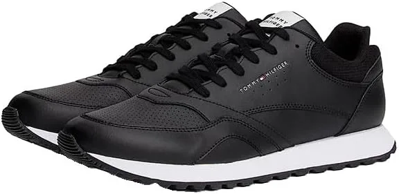 Мужские низкие кроссовки Tommy Hilfiger New Runner Eva LTH ESS Fm0fm05512, белый/черный — фото 4