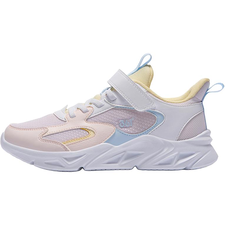 

Детские кроссовки Kids 361°KIDS, 玫瑰水紫色\玫瑰水粉色\361度白