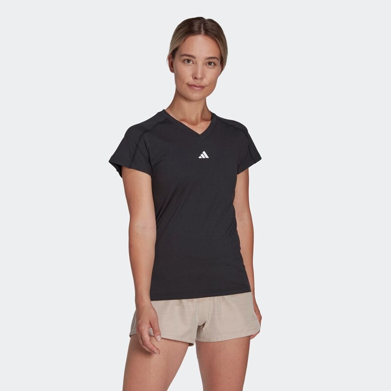 

Женская футболка Aeroready Train Essentials Adidas, черный