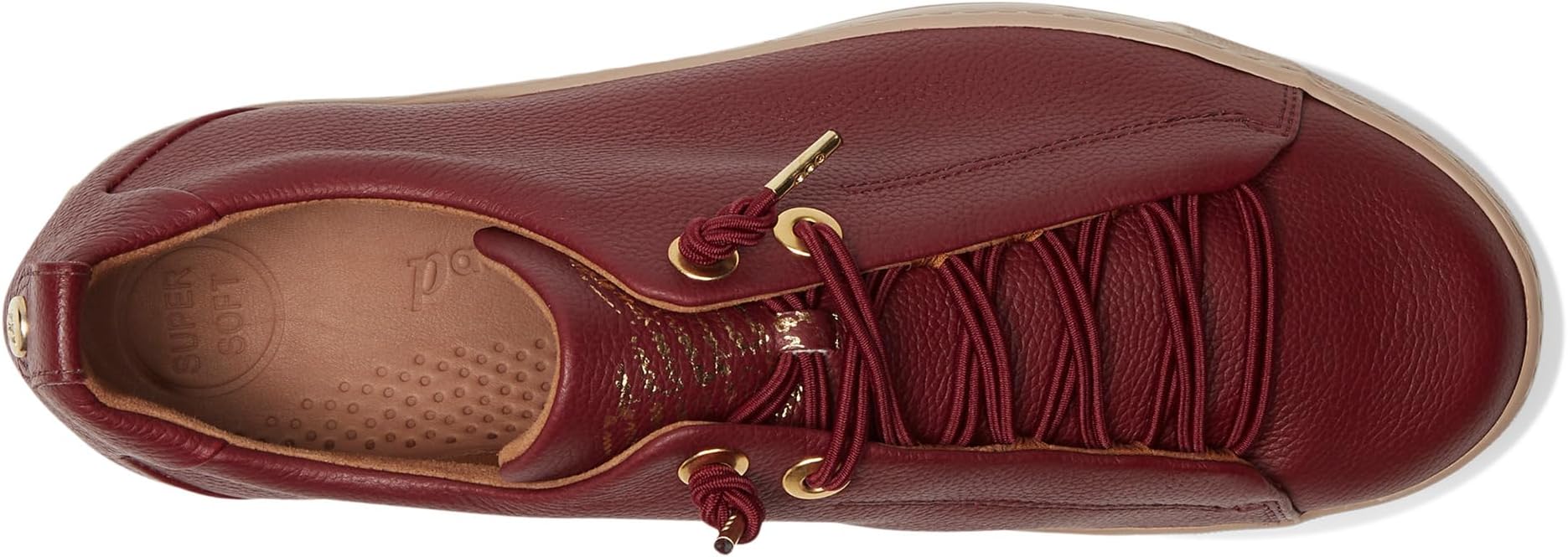 Кроссовки Paul Green Faye Sneakers, цвет Wine Leather — фото 2