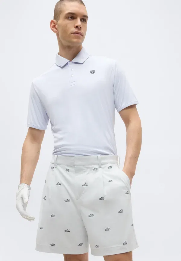 Шорты спортивные Nike Golf, модель Par short above knee shoe sports shorts, цвет фотонная пыль — фото 4
