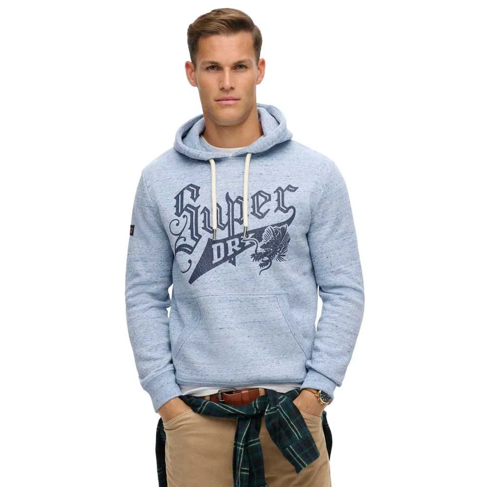 

Худи Superdry Archive Graphic, синий