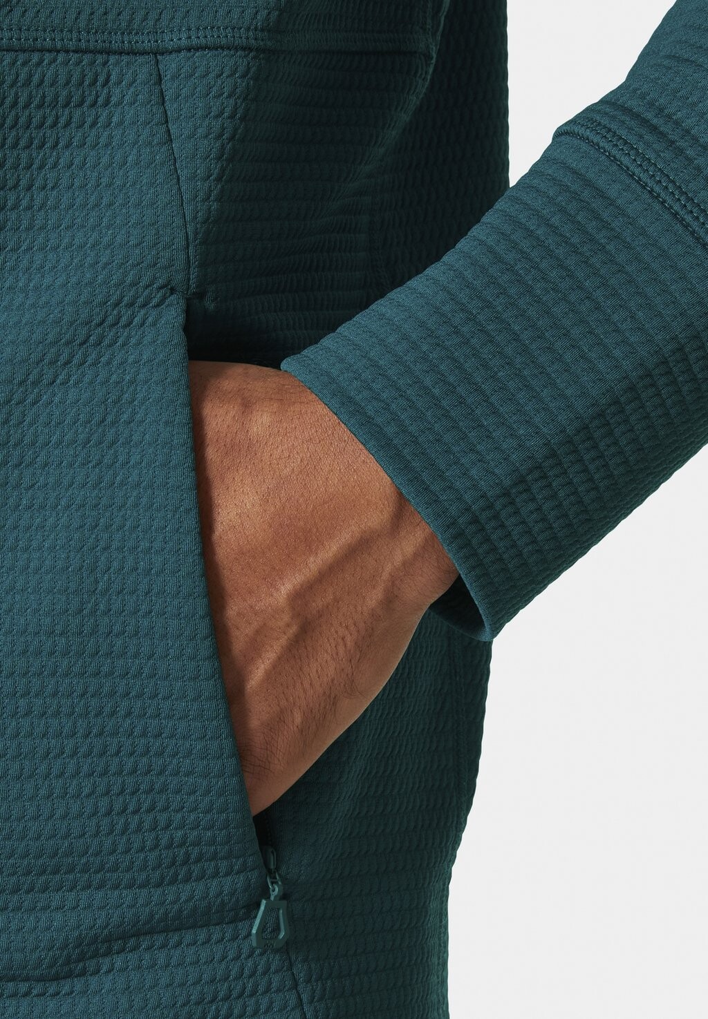 

Толстовка на молнии VOLVED AIR MIDLAYER Helly Hansen, зеленый