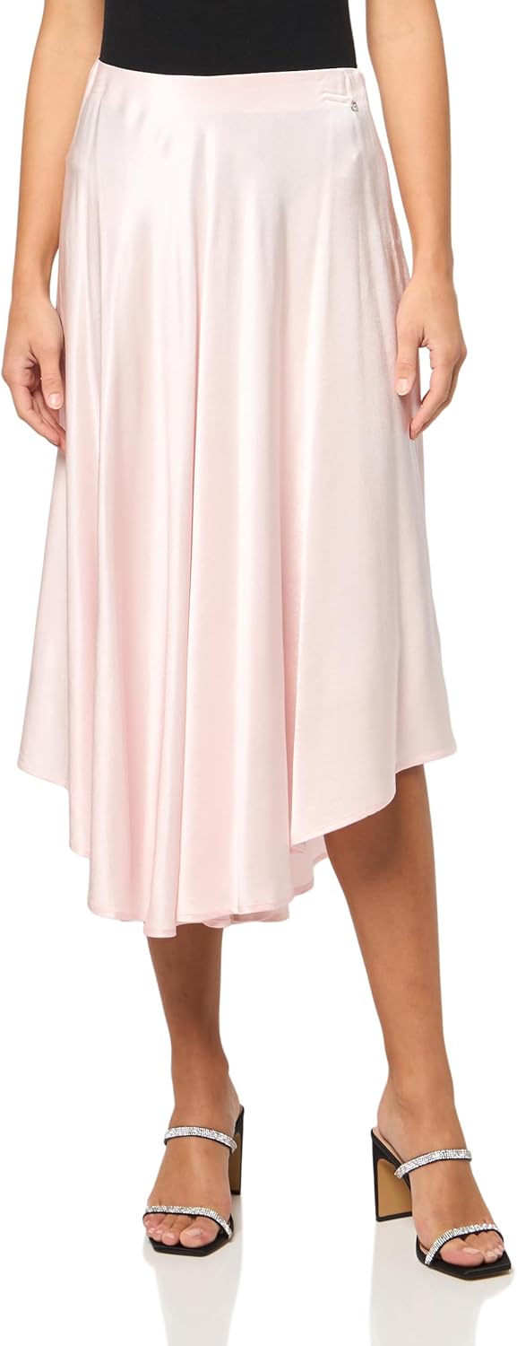 

GUESS Женская юбка Venusta Flouty длинная, Low Key Pink