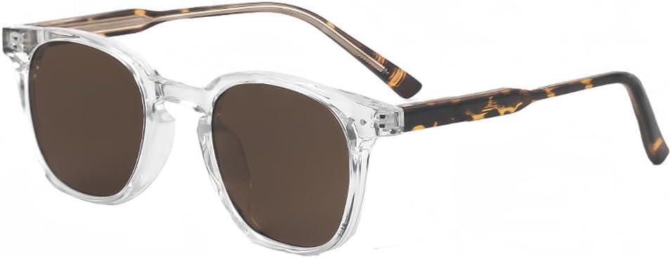 

Круглые ретро-солнцезащитные очки для мужчин в стиле панк, модные солнцезащитные очки для женщин, для путешествий и активного отдыха, защита от УФ-излучения UV400 WNCKSQ, C04 Brown