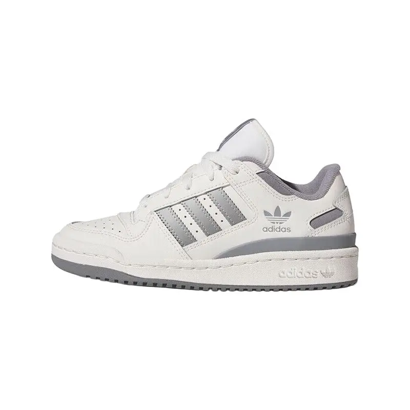 

Детские низкие кроссовки для скейтбординга FORUM Adidas Originals, белый/серый