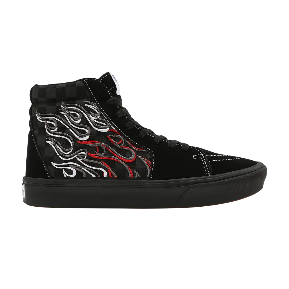 

Ботинки ComfyCush Sk8-Hi Vans, черный