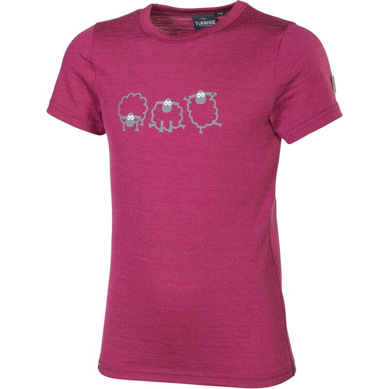 Функциональная рубашка UW Jr Jive Sheep Junior T-Shirt стальной синий Ivanhoe, цвет blau — фото 2