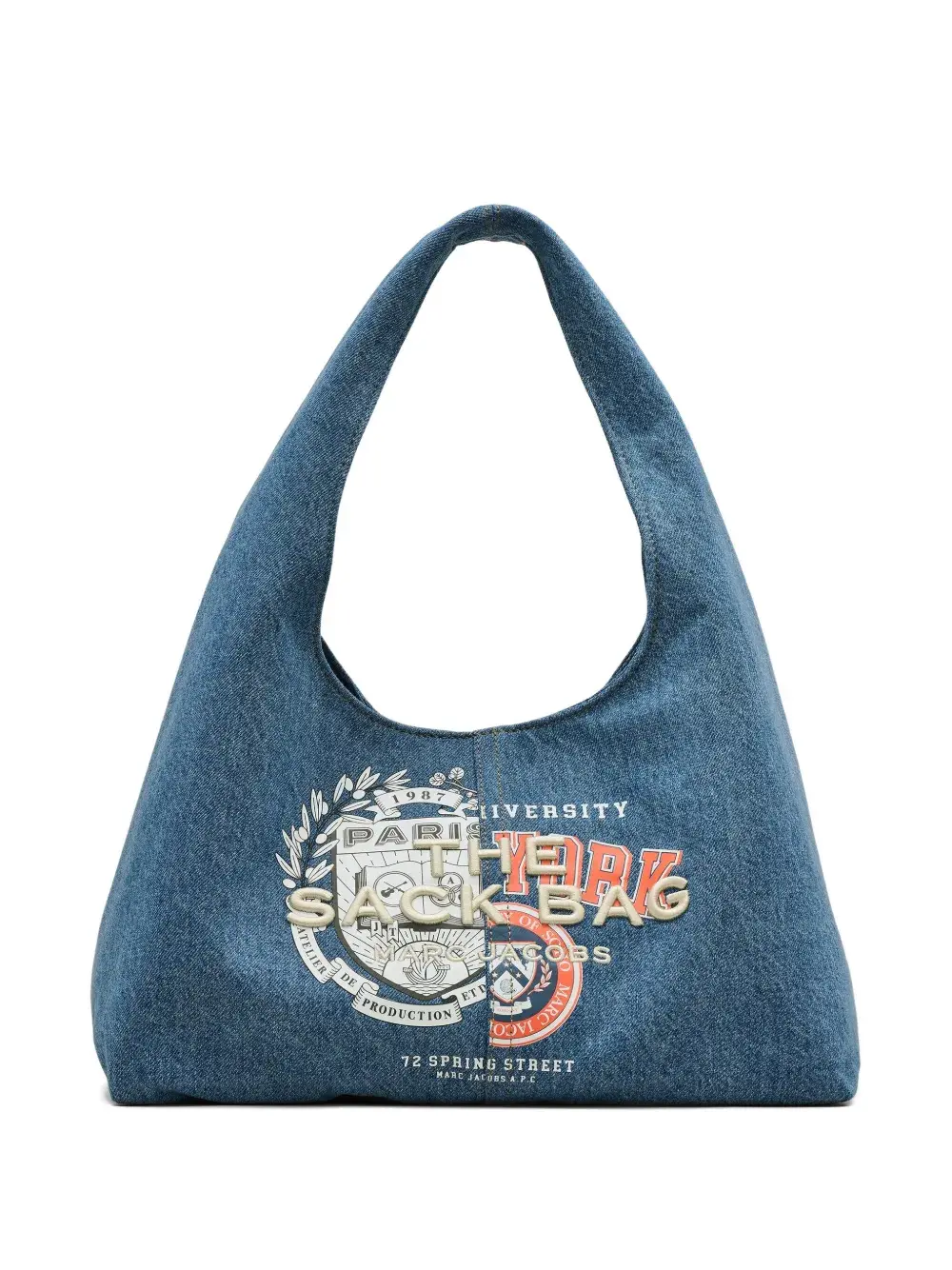 

Большая сумка на плечо The Sack Marc Jacobs, синий