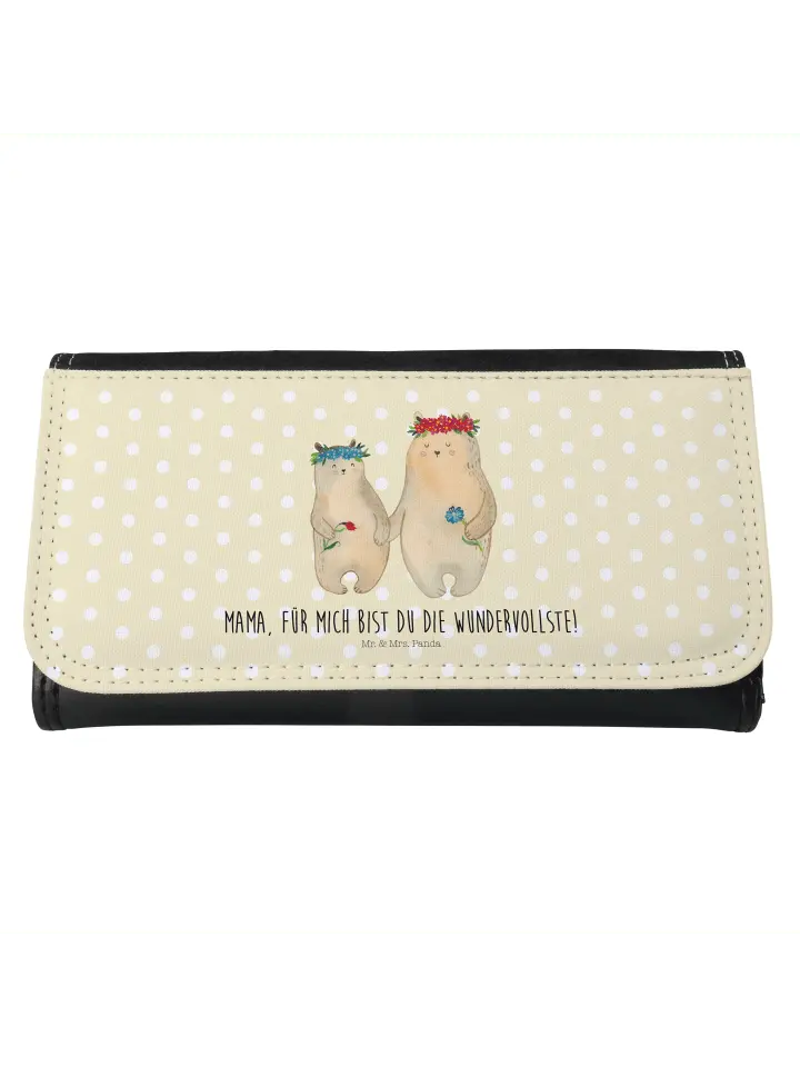 

Кошелек Mr. & Mrs. Panda, желтый пастельный